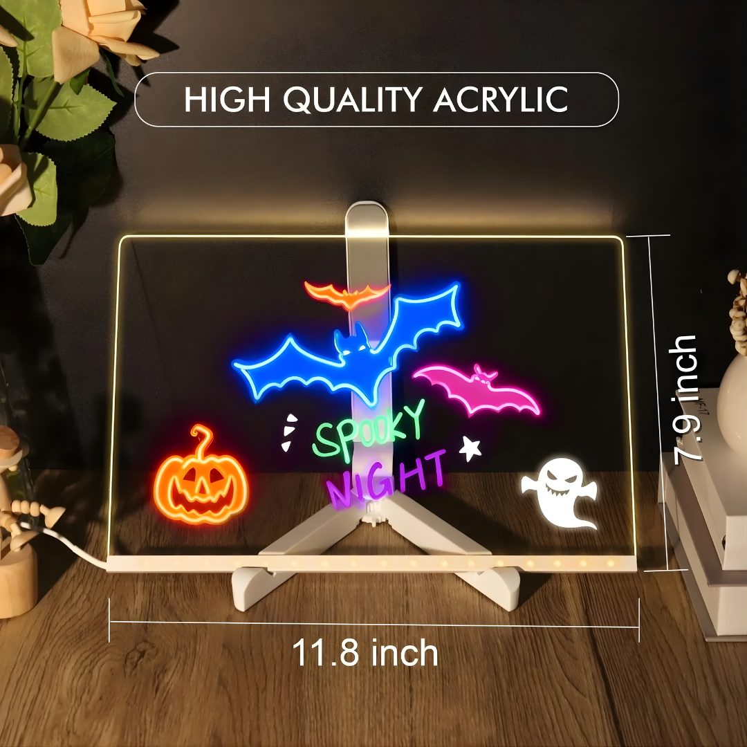 DoodleGlow LED Drawing Board
